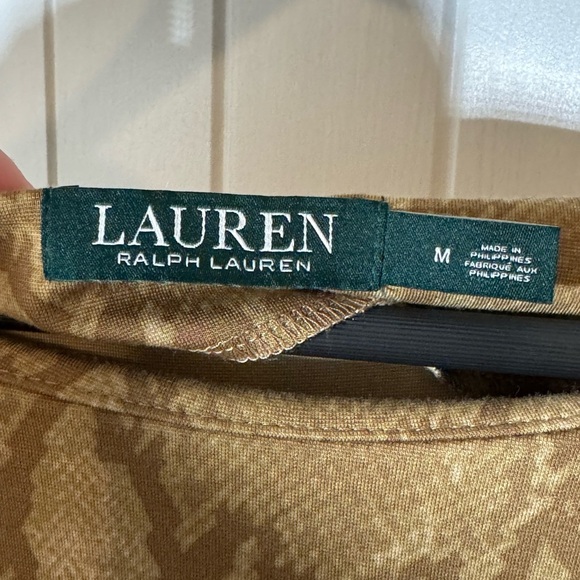 Ralph Lauren Snakeskin Pattern Dress - Picture 3 of 7